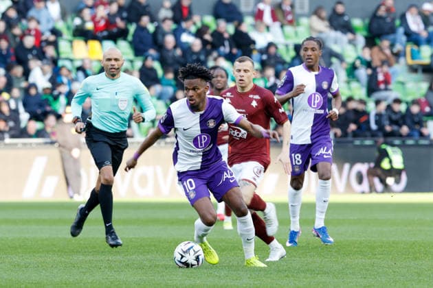 FC Metz v Toulouse FC - Ligue 1 McDonald s 2025 2026 10 Yann GBOHO (tfc) during the Ligue 1 McDonald s match between Metz and Toulouse at Stade Saint-Symphorien on March 15, 2026 in Metz, France. Metz France  Copyright: xFEPx 776348322