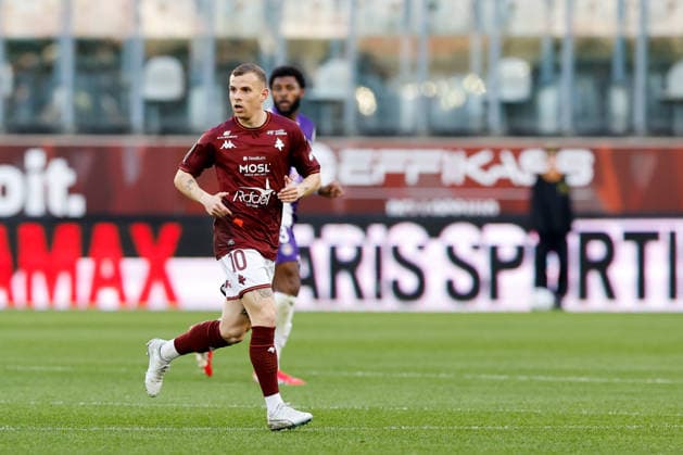 FC Metz v Toulouse FC - Ligue 1 McDonald s 2025 2026 10 Gauthier HEIN (fcm) during the Ligue 1 McDonald s match between Metz and Toulouse at Stade Saint-Symphorien on March 15, 2026 in Metz, France. Metz France  Copyright: xFEPx 776348322