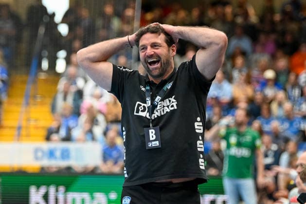 Florian Kehrmann (TBV Lemgo Lippe, Trainer) fassungslos, ratlos TBV Lemgo Lippe vs. Frisch Auf Goeppingen, Handball, 1. Bundesliga, 25. Spieltag, Saison 2025 2026, 15.03.2026, TBV Lemgo Lippe vs. Frisch Auf Goeppingen, Handball, 1. Bundesliga, 25. Spieltag, Saison 2025 2026, 15.03.2026 Lemgo Copyright: xEibner-Pressefoto RobertxGertzenx EP_RGN