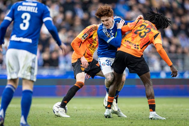 FOOTBALL : Racing Strasbourg (RCS) vs Paris FC - ligue 1 - Strasbourg - 15 03 26 Valentin Barco 32 (RCS)  Copyright: xelyxandroxcegarrax