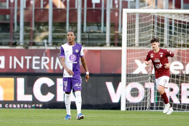 FC Metz v Toulouse FC - Ligue 1 McDonald s 2025 2026 18 Pape Demba DIOP (tfc) during the Ligue 1 McDonald s match between Metz and Toulouse at Stade Saint-Symphorien on March 15, 2026 in Metz, France. Metz France  Copyright: xFEPx 776348322