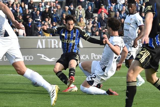 Samuele Angori (Pisa) opportunity during Pisa SC vs Cagliari Calcio, Italian soccer Serie A match in Pisa, Italy, March 15 2026  Copyright: xGabrielexMasotti IPAxSportx xipa-agency.netx xx IPA_72930378 IPA_Agency_IPA72930378