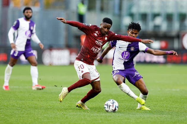 FC Metz v Toulouse FC - Ligue 1 McDonald s 2025 2026 70 Bouna SARR (fcm) during the Ligue 1 McDonald s match between Metz and Toulouse at Stade Saint-Symphorien on March 15, 2026 in Metz, France. Metz France  Copyright: xFEPx 776348322