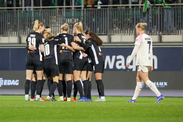 15.03.2026, xgrfx, Fussball Google Pixel Frauen-Bundesliga, VfL Wolfsburg - Bayer Leverkusen v.l. Tor, Janou Levels (VfL Wolfsburg) (DFL DFB REGULATIONS PROHIBIT ANY USE OF PHOTOGRAPHS as IMAGE SEQUENCES and or QUASI-VIDEO) Wolfsburg