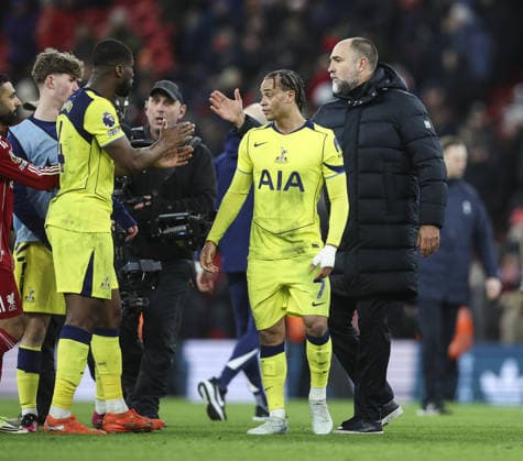 Liverpool v Tottenham Hotspur, FA Premier League 15.03.26 Liverpool v Tottenham Hotspur, FA Premier League Bradley Ormesher The Times Tottenham Hotspur Manager Igor Tudor at the end of the match  Copyright: xBradleyxOrmesherx NINTCHDBPICT001066890281