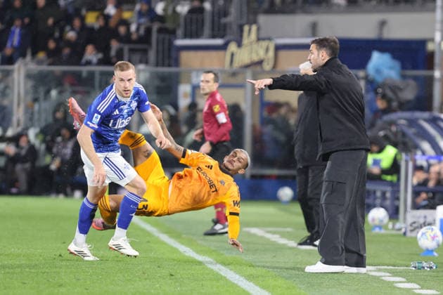 Como™s head coach Cesc Fabregas during the Serie A soccer match between Como and Roma at the Giuseppe Sinigaglia stadium in Como, north Italy - March 15 2026 - Soccer.  Copyright: xAntonioxSaiai LaPressex