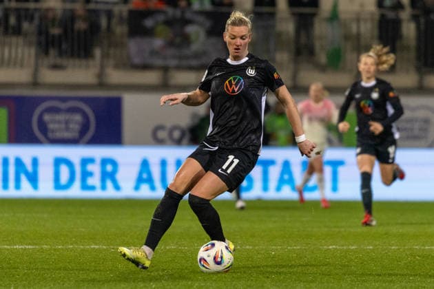 Deutschland, Google Pixel Frauen-Bundesliga, Saison 2025 2026, 20. Spieltag, AOK-Stadion, VfL Wolfsburg vs Bayer 04 Leverkuse, Popp Alexandra (VfL Wolfsburg, 11) Copyright: xMichellexLukax
