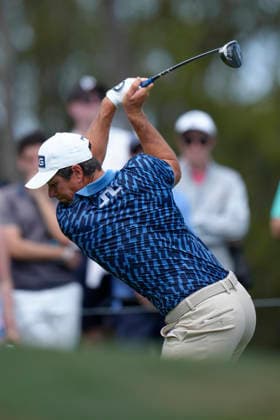 March 15, 2026, Ponte Vedra, Florida, USA: March 15, 2026, Ponte Vedra, Florida.Viktor Hovland (Norway) hits his tee shot on the 4th hole during the fourth round of The PLAYERS Championship at TPC Sawgrass. Ponte Vedra USA - ZUMAd212 20260315_zsp_d212_007 Copyright: xRichardxDolex