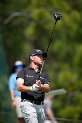 March 15, 2026, Ponte Vedra, Florida, USA: March 15, 2026, Ponte Vedra, Florida.Brian Harman (USA) hits his tee shot on the 4th hole during the fourth round of The PLAYERS Championship at TPC Sawgrass. PGA, Golf Herren Tour 2026: The PLAYERS Championship  - ZUMAd212 20260315_zsp_d212_017 Copyright: xRichardxDolex