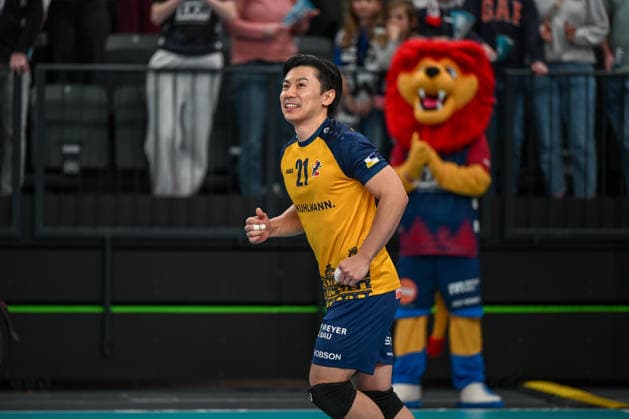 15.03.2026, xdobgx, Volleyball Volleyball Bundesliga VBL, SVG Lüneburg - ASV Dachau v.l. Sho Takahashi (SVG Lüneburg, 21) MVP