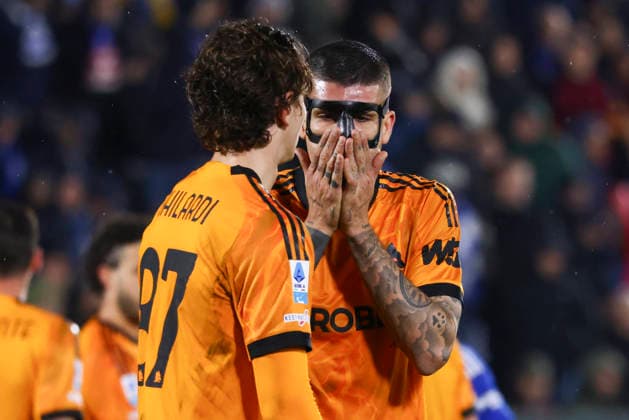 Como V AS Roma - Serie A Gianluca Mancini in action during the Serie A match between Como and AS Roma on March 15 2026 at Giuseppe Sinigallia stadium in Como, Italy Como Italy  Copyright: xMairoxCinquettix originalFilename:cinquetti-comovasr260315_npceo.jpg