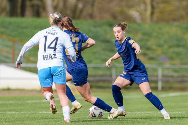 15.03.2026, Fußball, 2. Frauen-Bundesliga, 2025 2026, 19. Spieltag, SG 99 Andernach - VfL Bochum Andernach Stadion Rheinland-Pfalz Deutschland