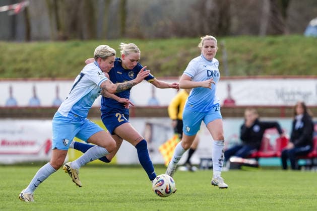 15.03.2026, Fußball, 2. Frauen-Bundesliga, 2025 2026, 19. Spieltag, SG 99 Andernach - VfL Bochum Sarah Freutel (27 Bochum) Andernach Stadion Rheinland-Pfalz Deutschland