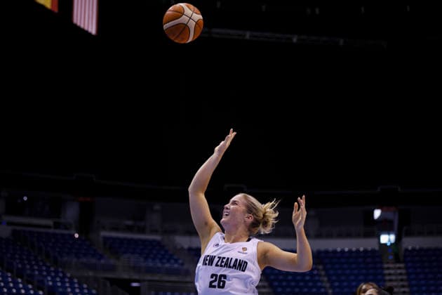 2026 World Cup Qualifying Tournament - New Zealand V USA Tayla Dalton 26 of New Zealand plays during the game at the 2026 FIBA World Cup Qualifying Tournament between New Zealand and the United States in San Juan, Puerto Rico, on March 15, 2026, at Coliseo Jose Miguel Agrelot. San Juan Puerto Rico  Copyright: xEdgardoxMedinax originalFilename:medinamillan-notitle260315_nppta.jpg