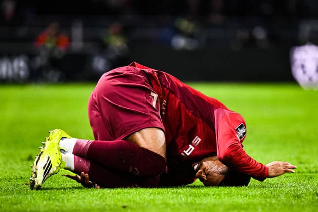 FOOTBALL : Stade Rennais vs Lille OSC - Ligue 1 - JournÃ e 26 - 15 03 2026 Arnaud Nordin (Stade Rennais) RennesFrance  Copyright: xBaptistexAutissierx