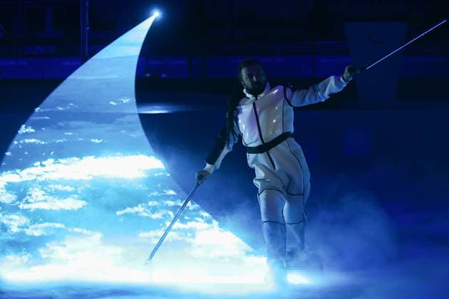 ITALY, CORTINA D AMPEZZO - MARCH 15, 2026: The closing ceremony of the 2026 Winter Paralympic Games at the Stadio Olimpico del Ghiaccio in Cortina d Ampezzo, Province of Belluno 2026 Winter Paralympics: Closing Ceremony  - ZUMAt113 20260315_zaa_t113_286 Copyright: xMikhailxTereshchenkox