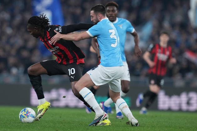 AC Milan™s Rafael Leao during the Serie A EniLive soccer match between Lazio and Milan at the Rome s Olympic stadium, Italy - Sunday March 15, 2026 - Soccer ( Photo by Alfredo Falcone LaPresse )  Copyright: xAlfredoxFalcone LaPressex