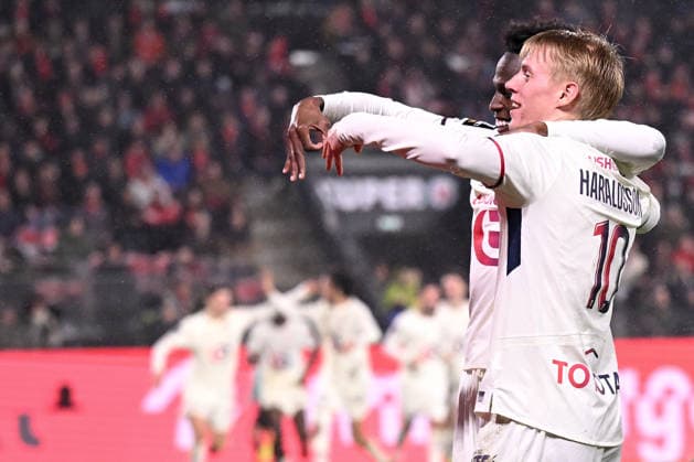 Stade Rennais FC v Lille OSC - Ligue 1 McDonald s 2025 2026 10 Hakon Arnar HARALDSSON (losc) during the Ligue 1 McDonald s match between Rennes and Lille at Roazhon Park on March 15, 2026 in Rennes, France. Rennes France  Copyright: xFEPx 776348327