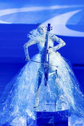 PARALYMPICS - Winter Paralympics Milano Cortina 2026 CORTINA D AMPEZZO,ITALY,15.MAR.26 - PARALYMPICS - Paralympic Winter games, Winterspiele,Spiele, Summer games Milano Cortina 2026, closing ceremony. Image shows a performance.  GEPAxpictures xMatthiasxTrinkl