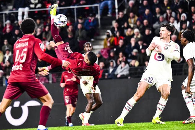 FOOTBALL : Stade Rennais vs Lille OSC - Ligue 1 - JournÃ e 26 - 15 03 2026 Arnaud Nordin (Stade Rennais) RennesFrance  Copyright: xBaptistexAutissierx