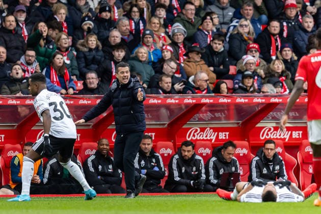 Nottingham Forest v Fulham, Premier League Fulham Head Coach Marco Silva during the Premier League match between Nottingham Forest and Fulham at the City Ground, Nottingham, UK on 15 March 2026. Nottingham City Ground Nottinghamshire UK Editorial use only DataCo restrictions apply See www.football-dataco.com , Copyright: xManjitxNarotrax PSI-23895-0126