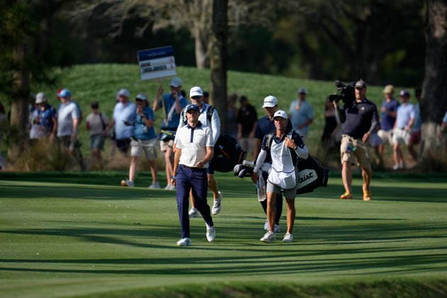 March 15, 2026, Ponte Vedra, Florida, USA: March 15, 2026, Ponte Vedra, Florida.Ludvig Aberg walks up the 12th fairway during the fourth round of The PLAYERS Championship at TPC Sawgrass. PGA, Golf Herren Tour 2026: The PLAYERS Championship  - ZUMAd212 20260315_zsp_d212_078 Copyright: xRichardxDolex
