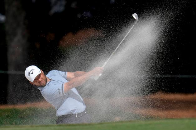 March 15, 2026, Ponte Vedra, Florida, USA: March 15, 2026, Ponte Vedra, Florida.Xander Schauffele (USA) hits a bunker shot on the 12th hole during the fourth round of The PLAYERS Championship at TPC Sawgrass. PGA, Golf Herren Tour 2026: The PLAYERS Championship  - ZUMAd212 20260315_zsp_d212_096 Copyright: xRichardxDolex
