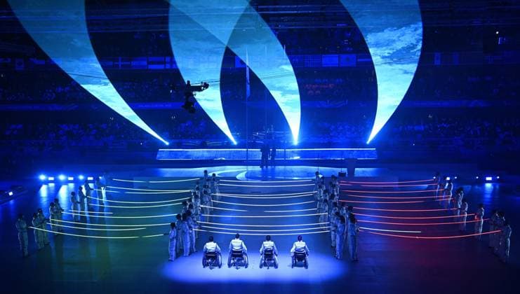 Milan Cortina Paralympics: Closing ceremony The closing ceremony for the Milan Cortina Paralympics is held at Cortina Curling Olympic Stadium on March 15, 2026, in Cortina d Ampezzo, Italy.  A14AA0005388602P