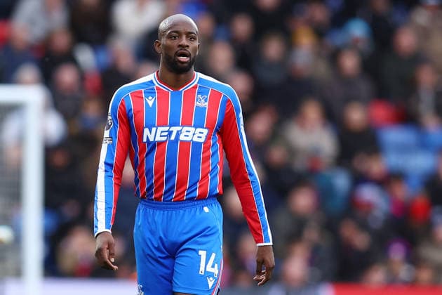 London, England, 15th March 2026. Jean-Philippe Mateta of Crystal Palace during the Crystal Palace vs Leeds United Premier League match at Selhurst Park, London. Picture credit should read: Paul Terry Sportimage EDITORIAL USE ONLY. No use with unauthorised audio, video, data, fixture lists, club league logos or live services. Online in-match use limited to 120 images, no video emulation. No use in betting, games or single club league player publications. SPI_051_PT_Crystal_Palace_Leeds SPI-4603-0051