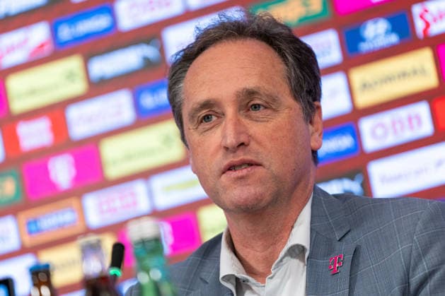 SOCCER - OEFB, PK, squad nomination VIENNA,AUSTRIA,16.MAR.26 - SOCCER - OEFB, Oesterreichischer Fussball-Bund, preview, press conference, PK, Pressekonferenz squad nomination. Image shows Werner Kraus (Magenta).  GEPAxpictures xPhilippxBrem