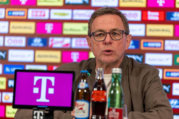 SOCCER - OEFB, PK, squad nomination VIENNA,AUSTRIA,16.MAR.26 - SOCCER - OEFB, Oesterreichischer Fussball-Bund, preview, press conference, PK, Pressekonferenz squad nomination. Image shows head coach Ralf Rangnick (AUT).  GEPAxpictures xPhilippxBrem