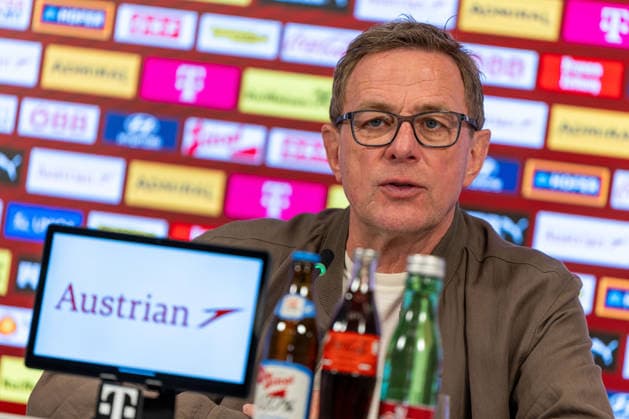SOCCER - OEFB, PK, squad nomination VIENNA,AUSTRIA,16.MAR.26 - SOCCER - OEFB, Oesterreichischer Fussball-Bund, preview, press conference, PK, Pressekonferenz squad nomination. Image shows head coach Ralf Rangnick (AUT).  GEPAxpictures xPhilippxBrem