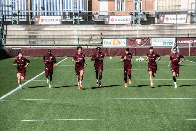 Allenamento del Torino calcio a porte aperte allo stadio Filadelfia Lunedi 16 marzo 2026 - ( Photo Daniele Solavaggione LaPresse ) Open day of training of Torino Calcio at Filadelfia Stadium Lunedi 16 marzo 2026 - ( Photo Daniele Solavaggione LaPresse )  Copyright: xDanielexSolavaggione LaxPressex
