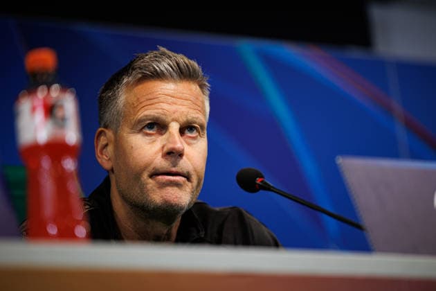 Head Coach Kjetil Knutsen seen during the Bodo Glimt Training Session and press conference, PK, Pressekonferenz before UCL game against Sporting CP at Estadio Jose Alvalade (Maciej Rogowski Ball Raw Images) Lisbon Estadio Jose Alvalade Portugal Copyright: xMaciejxRogowskix maciejrogowski_16032026-26