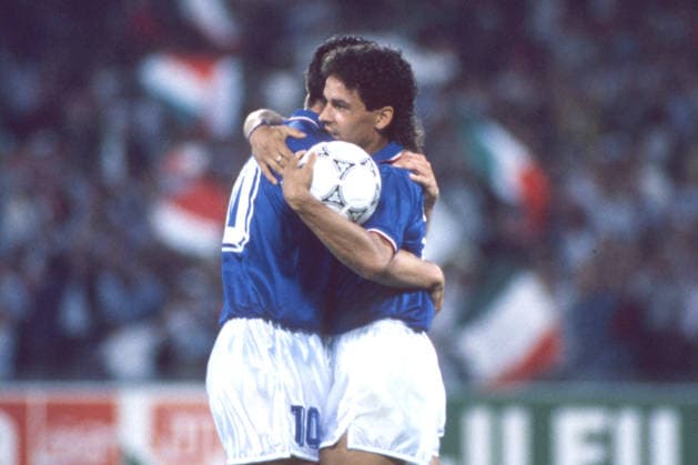MARCO VAN BASTEN, Olanda, World Cup, Italia 1990, Germany vs Holland 2-1, 24-06-1990, Primo piano, Head shot CAMPIONATI MONDIALI ITALIA 1990 GERMANIA-OLANDA 2-1