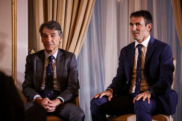 March 16, 2026, Barcelona, Barcelona, Spain: Tommy Robredo, Sports Director of the Barcelona Open Banc Sabadell during the presentation of the ATP, Tennis Herren 500 Barcelona Open Banc Sabadell - 73nd Conde de Godo Trophy at Palauet Albeniz on March 16, 2026 in Barcelona, Spain. Barcelona Spain - ZUMAa181 20260316_zaa_a181_008 Copyright: xJavierxBorregox
