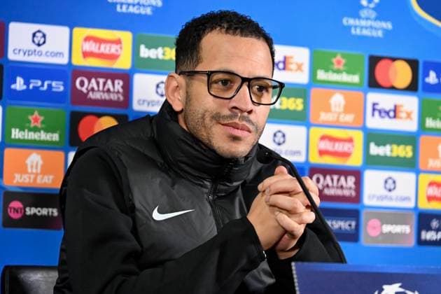 Liam Rosenior, UEFA Media Conference, Chelsea FC v Paris Saint-G London, UK. Liam Rosenior, Head Coach Chelsea FC, UEFA Champions League Media Conference, Chelsea FC v Paris Saint-Germain, Stamford Bridge., Credit:Michael Melia Avalon  Copyright: xMichaelxMeliax xAvalonx 1083587251