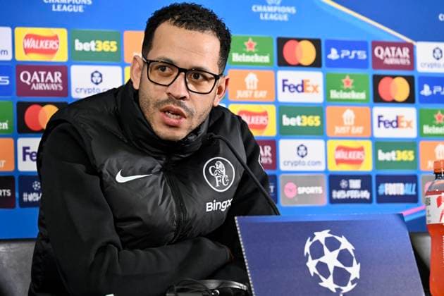 Liam Rosenior, UEFA Media Conference, Chelsea FC v Paris Saint-G London, UK. Liam Rosenior, Head Coach Chelsea FC, UEFA Champions League Media Conference, Chelsea FC v Paris Saint- Germain, Stamford Bridge., Credit:Michael Melia Avalon  Copyright: xMichaelxMeliax xAvalonx 1083587282