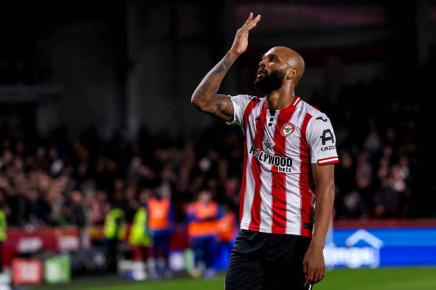 BRENTFORD, ENGLAND - MARCH 16: Igor Thiago of Brentford celebrates after scoring his team s second goal during the Premier League match between Brentford and Wolverhampton Wanderers at Gtech Community Stadium on March 16, 2026 in Brentford, England.  Copyright: xRenexNijhuis MBxMediax