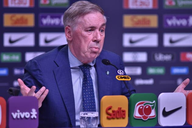 RECORD DATE NOT STATED Brazilian national team, Nationalteam squad announcement for friendlies against France and Croatia. Rio de Janeiro (RJ), 03 16 2026 - Brazilian National Team Squad Announcement CBF Carlo Ancelotti - Coach Carlo Ancelotti will announce this Monday (03 16) the Brazilian national team s squad for the friendlies against France and Croatia in the United States. These will be Brazil s last two games before the final list of players called up for the World Cup. (Foto: Saulo Angelo Thenews2 imago images) SPO  Copyright: xSauloxAngelox