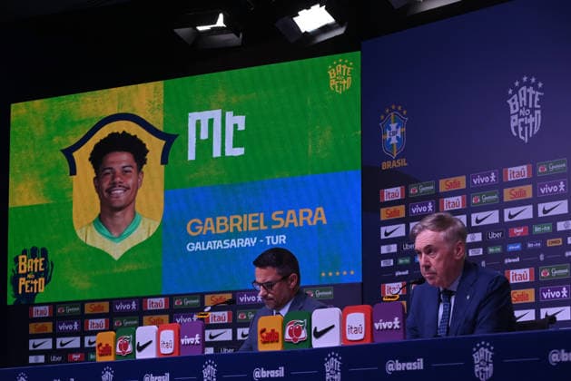 Brazil Coach Carlo Ancelotti announces squad for friendlies against France and Croatia RIO DE JANEIRO, BRAZIL - MARCH 16 : Carlo Ancelotti, head coach of the Brazil national football team, announces the list of players called up for the friendly matches against France national football team and Croatia national football team at the headquarters of the Brazilian Football Confederation in Rio de Janeiro, Brazil on March 16, 2026. The matches are scheduled to take place on March 26 and March 31. The announcement marks Brazil’s final squad call-up before the selection of the final roster for the 2026 FIFA World Cup, WM, Weltmeisterschaft, Fussball Fabio Teixeira Anadolu Rio de Janeiro Brazil. Editorial use only. Please get in touch for any other usage.  Copyright: x2026xAnadoluxFabioxTeixeirax