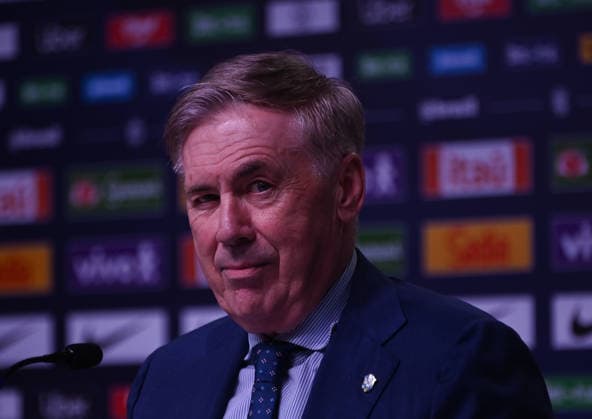 Brazil Coach Carlo Ancelotti announces squad for friendlies against France and Croatia RIO DE JANEIRO, BRAZIL - MARCH 16 : Carlo Ancelotti, head coach of the Brazil national football team, announces the list of players called up for the friendly matches against France national football team and Croatia national football team at the headquarters of the Brazilian Football Confederation in Rio de Janeiro, Brazil on March 16, 2026. The matches are scheduled to take place on March 26 and March 31. The announcement marks Brazil’s final squad call-up before the selection of the final roster for the 2026 FIFA World Cup, WM, Weltmeisterschaft, Fussball Fabio Teixeira Anadolu Rio de Janeiro Brazil. Editorial use only. Please get in touch for any other usage.  Copyright: x2026xAnadoluxFabioxTeixeirax
