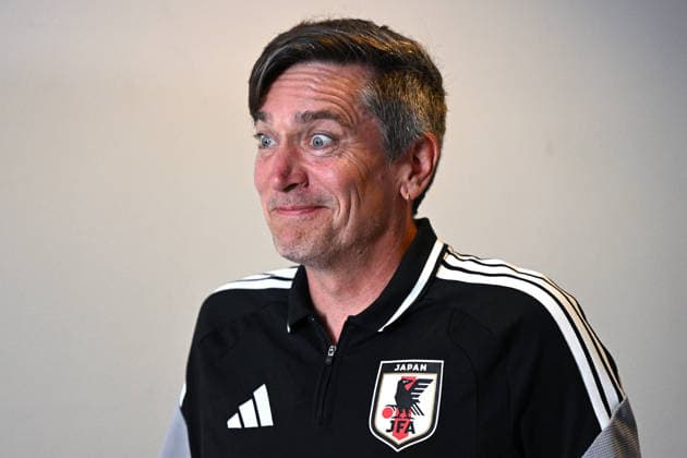 ASIAN CUP WOMEN PRESS CONFERENCES, Japan Head Coach Nils Nielsen arrives to speak to media ahead of the Women s Asian Cup semi-final at Accor Stadium in Sydney, Tuesday, March 17, 2026. ( NO ARCHIVING SYDNEY NEW SOUTH WALES AUSTRALIA  Copyright: xDANxHIMBRECHTSx 20260317189485610380
