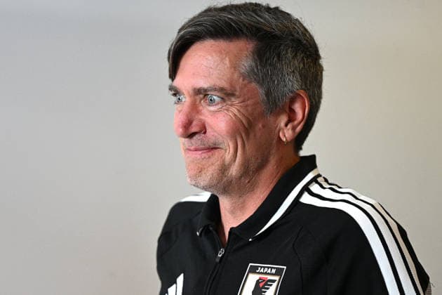 ASIAN CUP WOMEN PRESS CONFERENCES, Japan Head Coach Nils Nielsen arrives to speak to media ahead of the Women s Asian Cup semi-final at Accor Stadium in Sydney, Tuesday, March 17, 2026. ( NO ARCHIVING SYDNEY NEW SOUTH WALES AUSTRALIA  Copyright: xDANxHIMBRECHTSx 20260317157780570193
