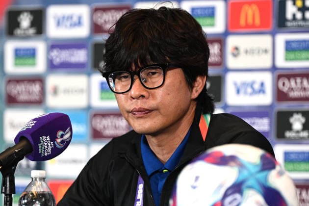 ASIAN CUP WOMEN PRESS CONFERENCES, Korea Republic Head Coach Shin Sang-Woo speaks to media ahead of the Women s Asian Cup semi-final at Accor Stadium in Sydney, Tuesday, March 17, 2026. ( NO ARCHIVING SYDNEY NEW SOUTH WALES AUSTRALIA  Copyright: xDANxHIMBRECHTSx 20260317168692813980