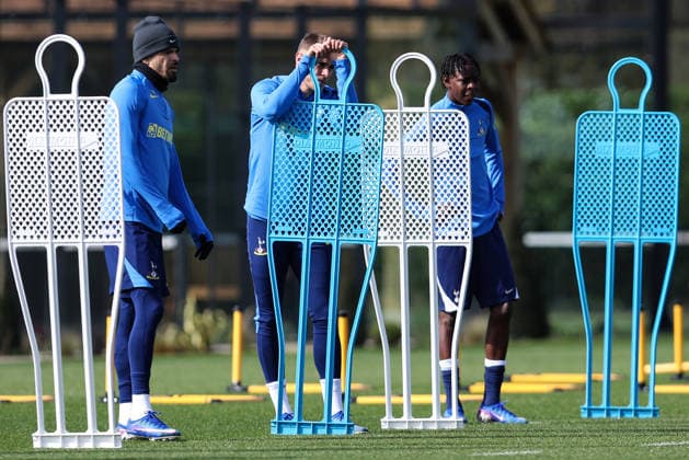 Tottenham Training 17 March 2026, Enfield - Tottenham Hotspur Training - Micky van de Ven of Tottenham Hotspur - Photo: Charlotte Wilson Offside. Enfield UK Copyright: xCharlottexWilsonx xOffsidexOffside