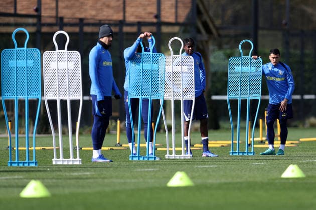Tottenham Training 17 March 2026, Enfield - Tottenham Hotspur Training - Pedro Porro of Tottenham Hotspur - Photo: Charlotte Wilson Offside. Enfield UK Copyright: xCharlottexWilsonx xOffsidexOffside