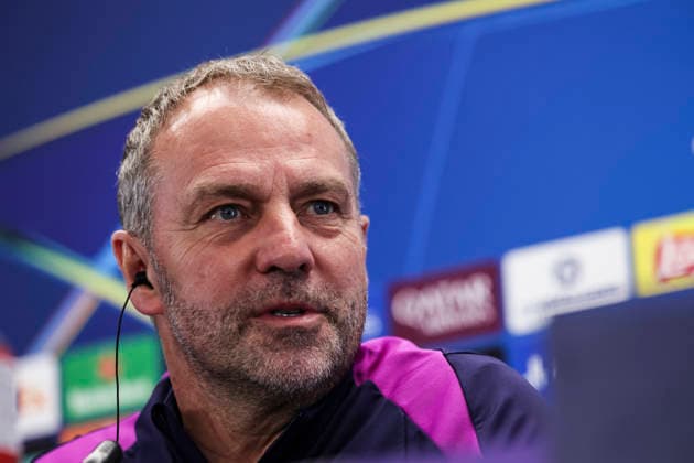 Sport Bilder des Tages #2 March 17, 2026, Sant Joan Despi, Barcelona, SPAIN: Hansi Flick, head coach of FC Barcelona, Barca attends his press conference, PK, Pressekonferenz during the training day of FC Barcelona ahead the UEFA Champions League 2025 26, football match against Newcastle United at Ciudad Esportiva Joan Gamper on March 17, 2026 in Sant Joan Despi, Barcelona, Spain. FC Barcelona Training Session And Press Conference - UEFA Champions League 2025 26  - ZUMAa181 20260317_zaa_a181_037 Copyright: xJavierxBorregox