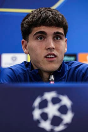 March 17, 2026, Sant Joan Despi, Barcelona, SPAIN: Pau Cubarsi of FC Barcelona, Barca attends his press conference, PK, Pressekonferenz during the training day of FC Barcelona ahead the UEFA Champions League 2025 26, football match against Newcastle United at Ciudad Esportiva Joan Gamper on March 17, 2026 in Sant Joan Despi, Barcelona, Spain. Sant Joan Despi SPAIN - ZUMAa181 20260317_zaa_a181_040 Copyright: xJavierxBorregox