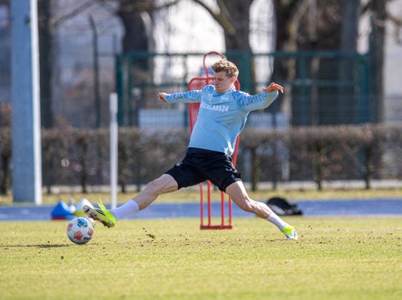 Fussball, Herren, Saison 2025 26, 2. Bundesliga, Hertha BSC, Training, Luca Schuler (Hertha BSC), 17.03. 2026,